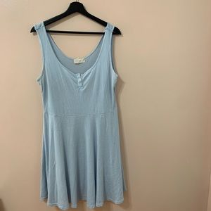 Baby Blue Skater Dress